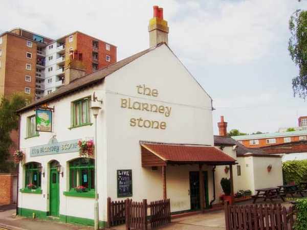 The Blarney Stone pub at Bedford Bedfordshire England UK