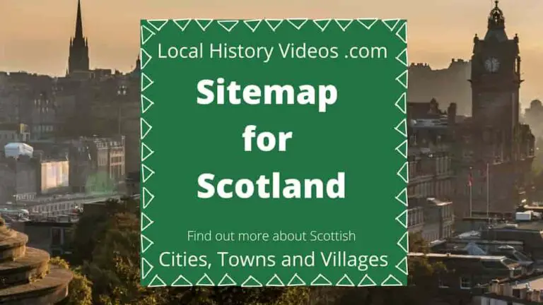 sitemap for Scotland cities towns and villages
