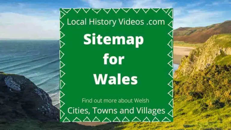 sitemap for wales local history videos