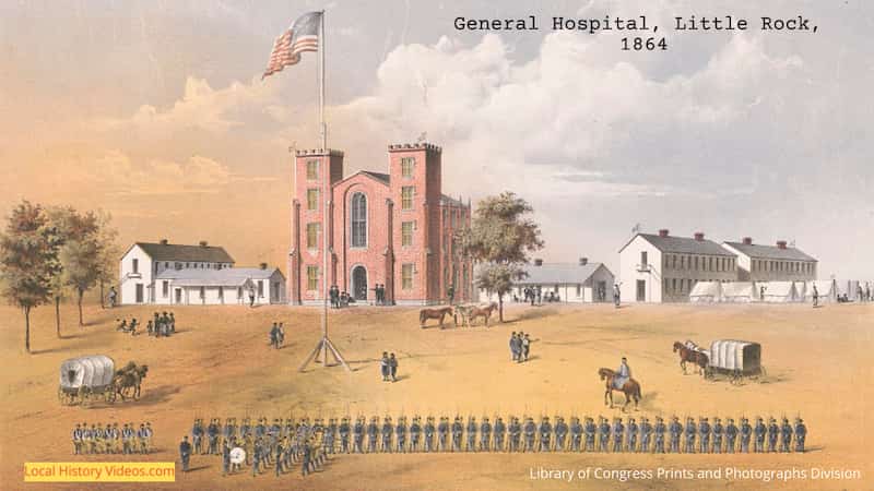 General Hospital Little Rock Arkansas 1864