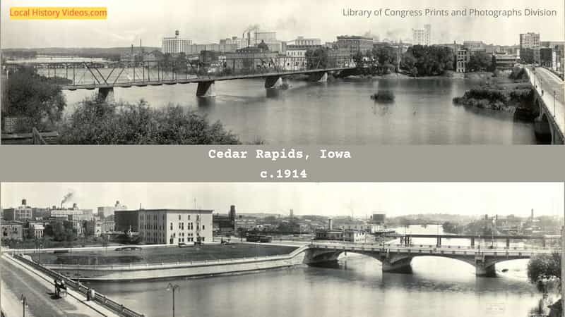 Cedar Rapids Iowa c1914