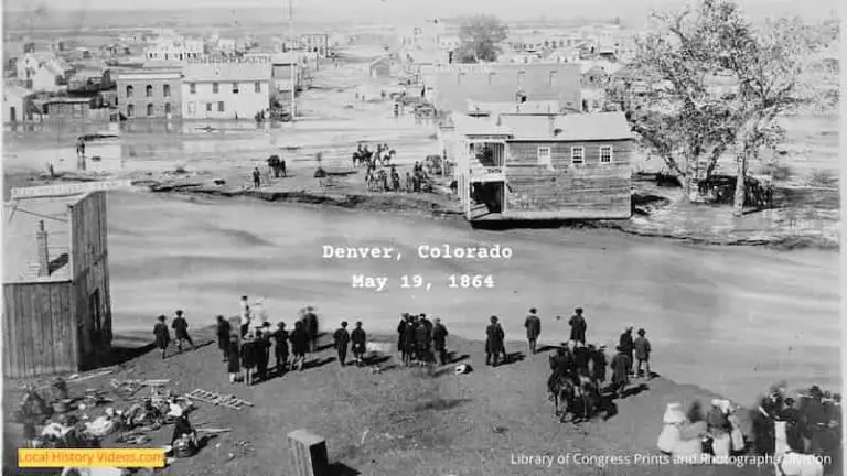 Denver Colorado flood May 19 1864