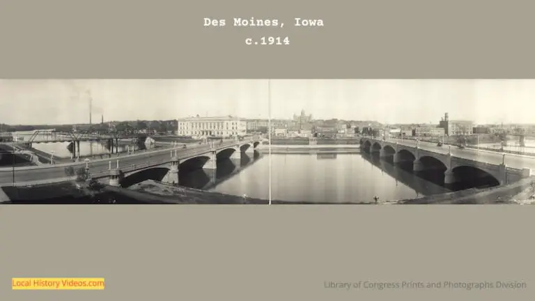 Des Moines Iowa c1914