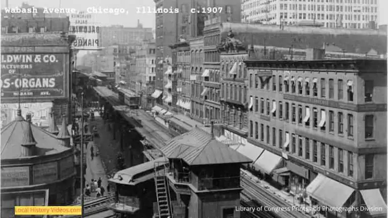 Wabash Avenue Chicago Illinois c.1907