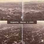 Old photo of Augusta Maine c1900
