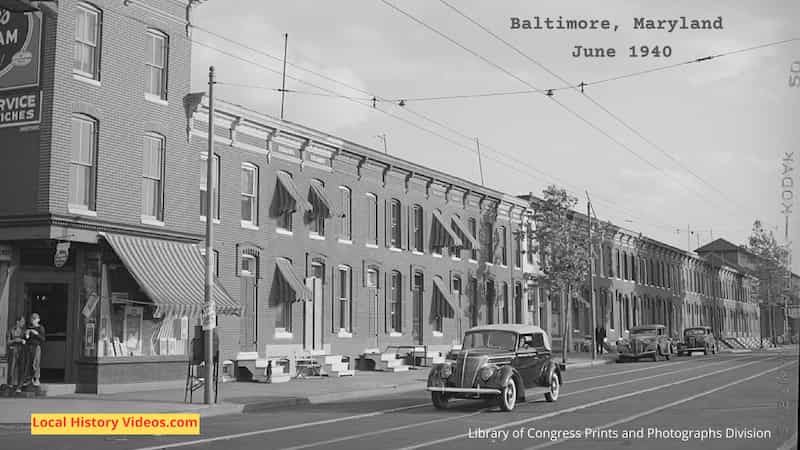 Old Images of Baltimore, Maryland: Pictures, Photos & Film