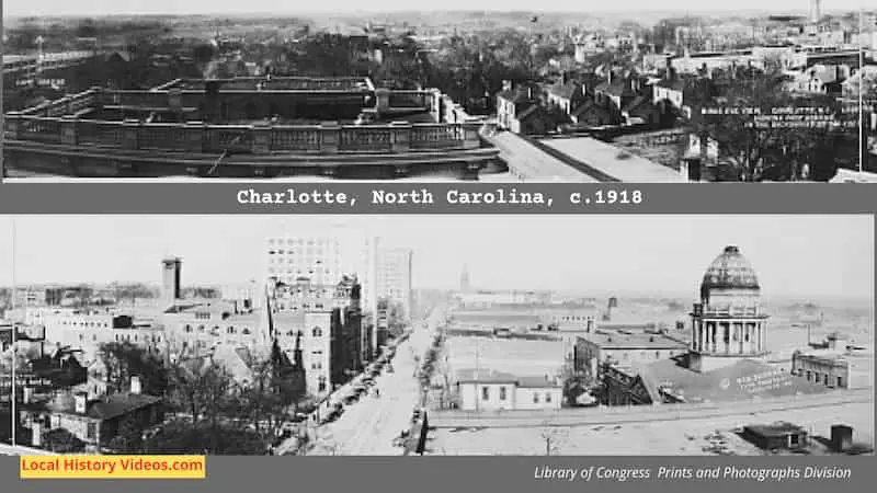 Old Images of Charlotte, North Carolina