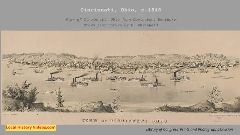 Cincinnati Ohio 1848
