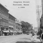 Congress Street Portland Maine c1904