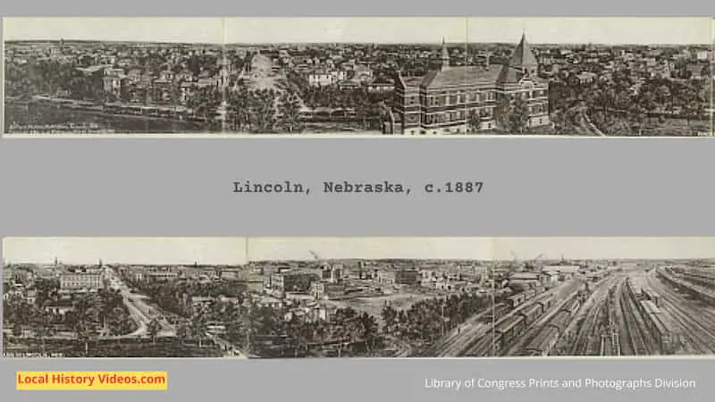 Lincoln Nebraska c1887