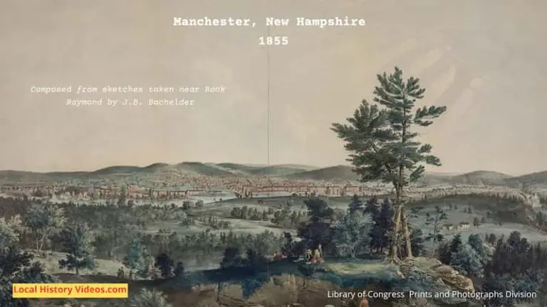 Manchester New Hampshire 1855