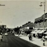 Old photo postcard of Orsett Road Grays Thurrock Essex England UK