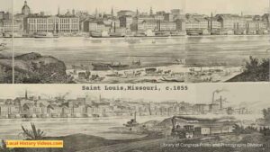 Saint Louis Missouri 1855