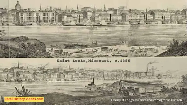 Saint Louis Missouri 1855