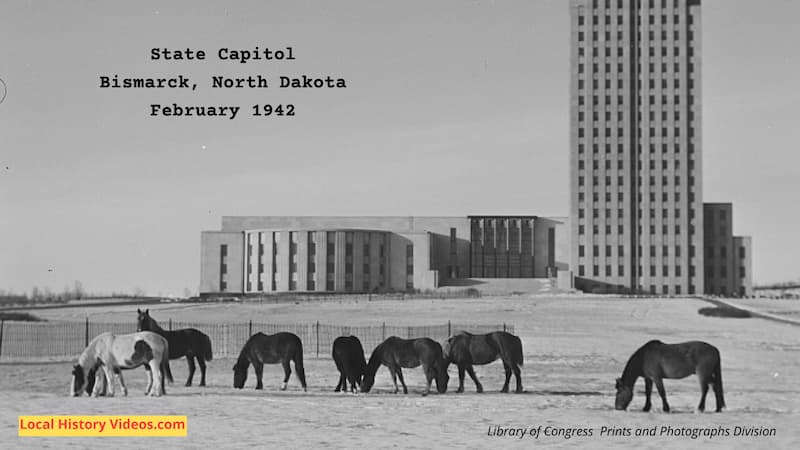 State Capitol Bismarck North Dakota February 1942