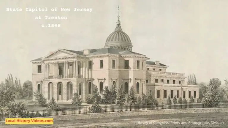State Capitol of New Jersey at Trenton c1846