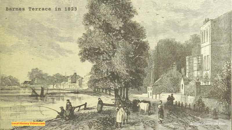 Barnes Terrace in 1823