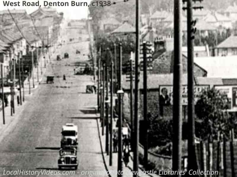 West Road Denton Burn c1938