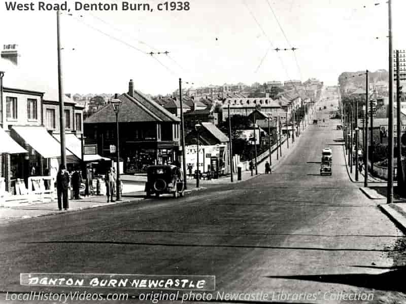 West Road Denton Burn c1938