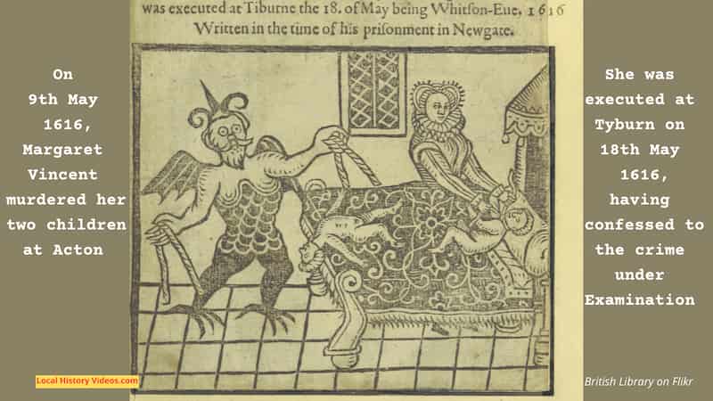 Margaret Vincent child murder of Acton 1616