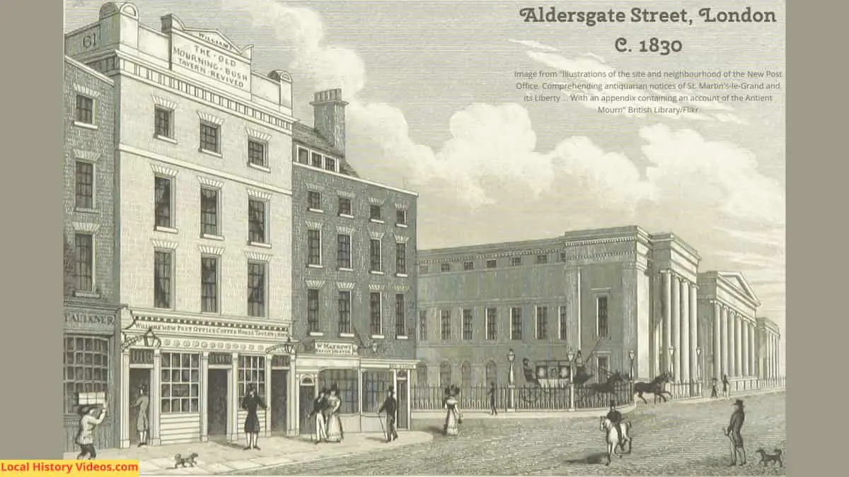 Old Images of Aldersgate, City of London
