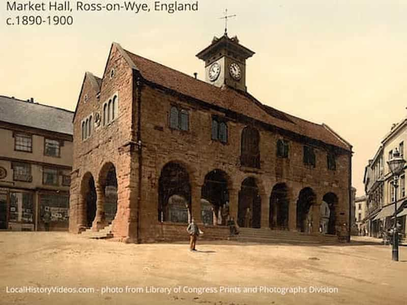 Ross-on-Wye Market Hall c1900