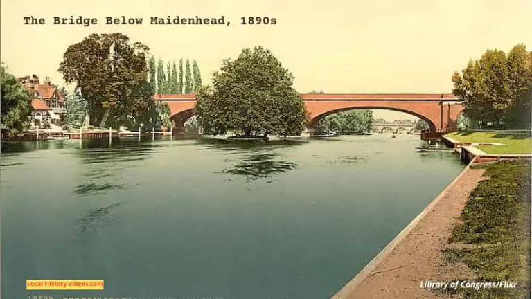 Bridge below Maidenhead 1890s