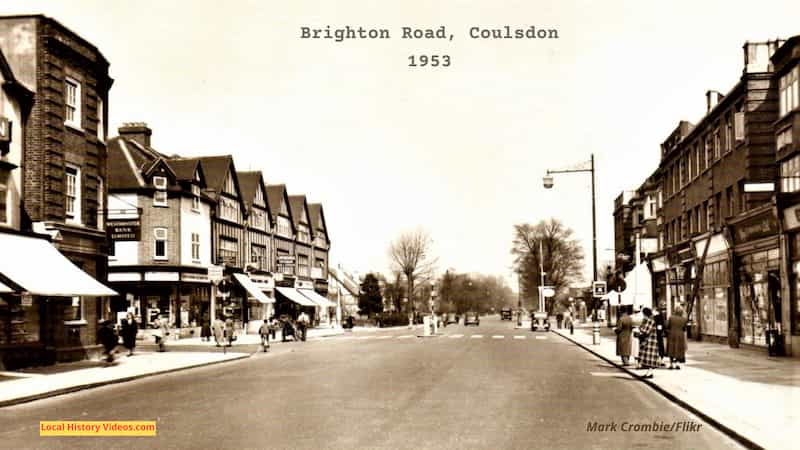 Brighton Road Coulsdon 1953