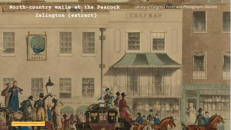 Peacock Inn Islington London 1838