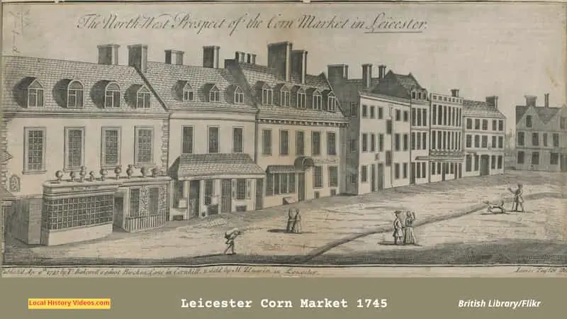 Leicester Corn Market 1745
