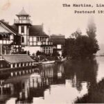Old postcard of The Martins in Linslade Bedfordshire 1914