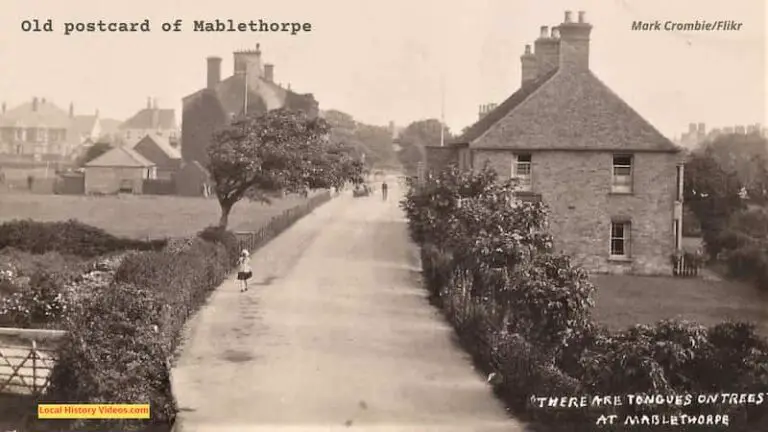 Old postcard of Mablethorpe