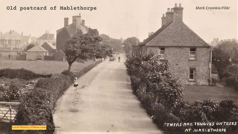 Old postcard of Mablethorpe