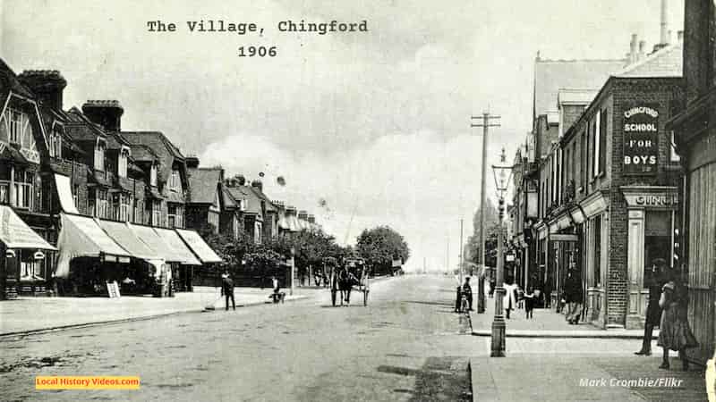 The village Chingford 1906