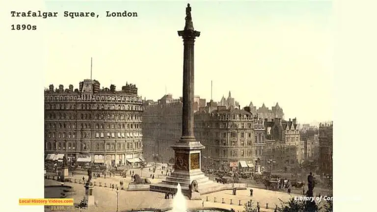 Trafalgar Square London 1890s