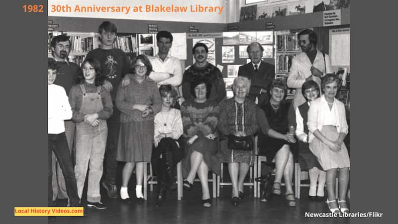 old photo ofBlakelaw Library 1982