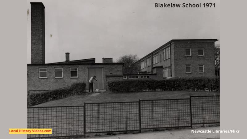 old photo of Blakelaw School 1971