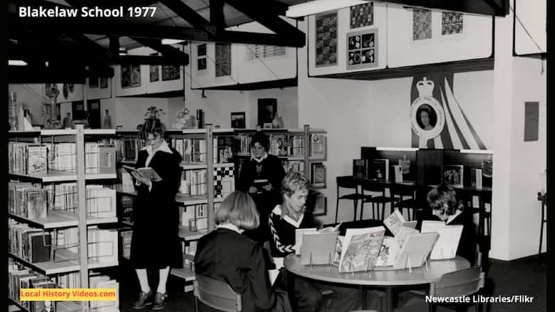 old photo of Blakelaw School 1977