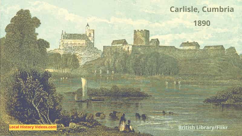 Illustration of Carlisle Cumbria 1890
