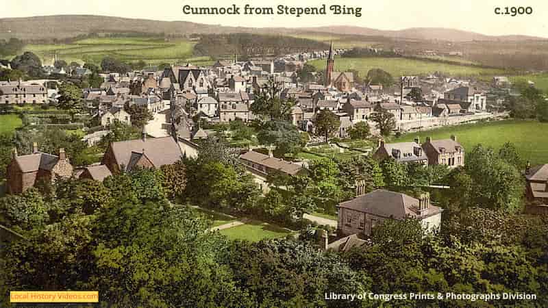 Cumnock from Stepend Bing c1900