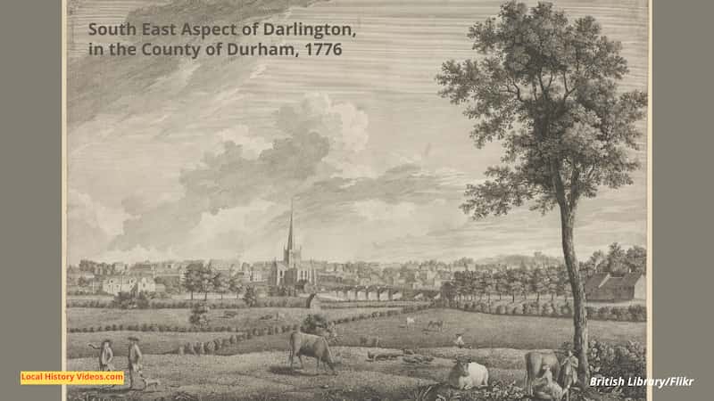 Old image of Darlington in 1776