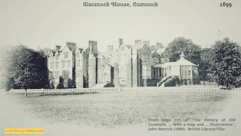 Glaisnock House Cumnock 1899