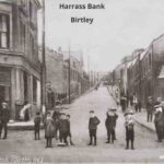 Old postcard of Harrass Bank, Birtley, Tyne & Wear, England