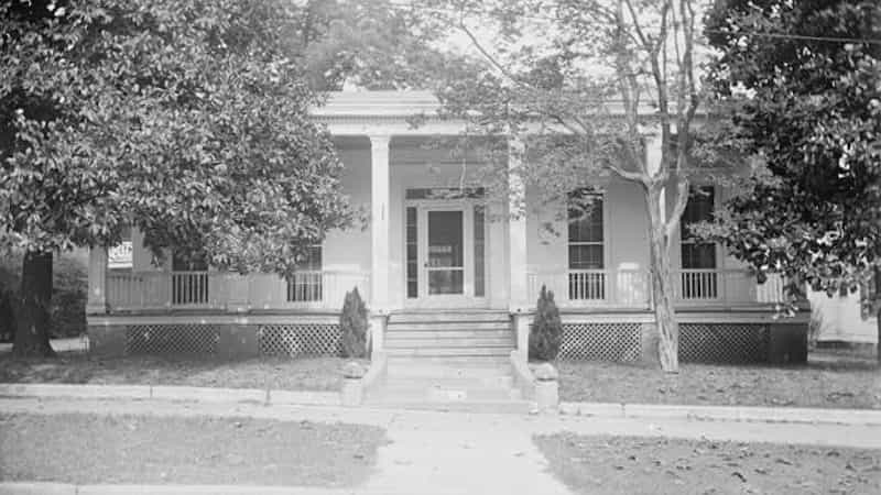 Old photo of John W. Patton House, 512 North State Street, Jackson, Hinds County, MS