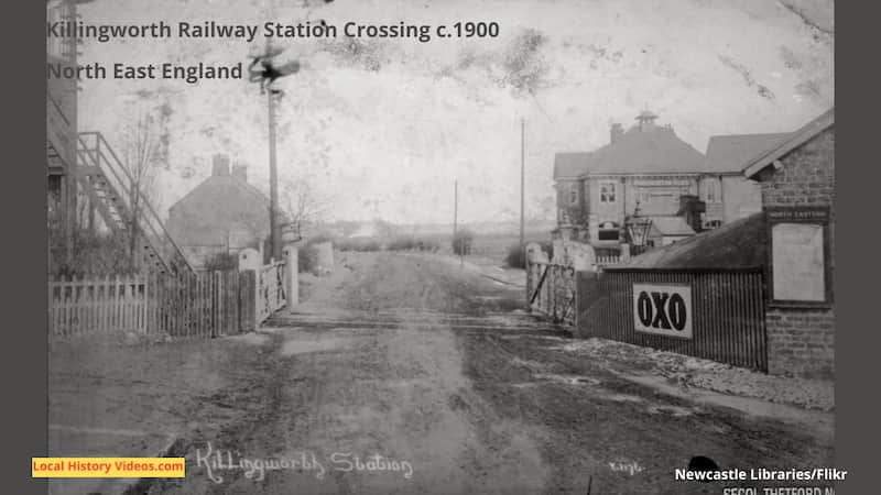 Killingworth Railway Station Crossing c.1900