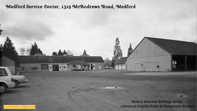Old photo of Medford Service Center
