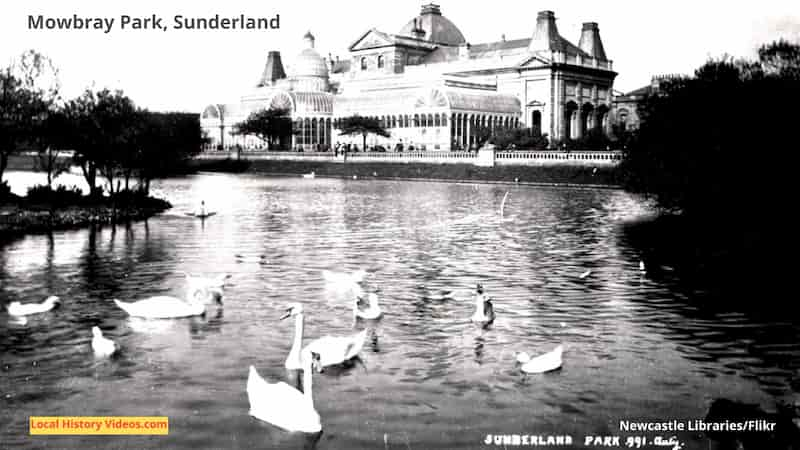 Old Photo of Mowbray Park Sunderland