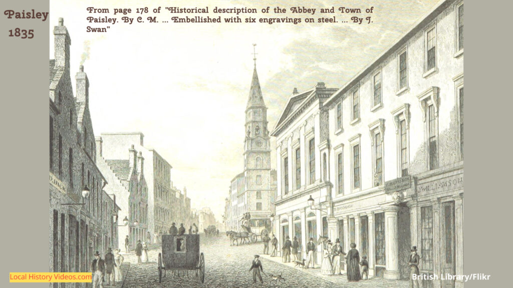 Paisley High Street 1835
