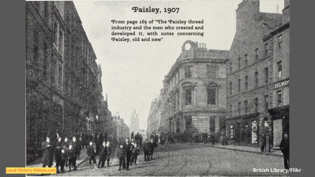 Paisley High Street 1907