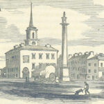 Old image of Stockton County Durham 1834